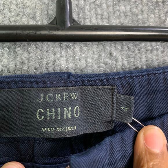 NEW J.Crew Chino Shorts Women's 4 Navy Casual Summer Essential - Picture 9 of 11
